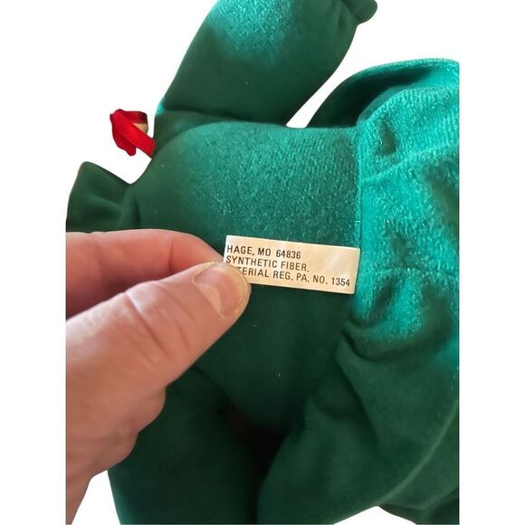 Vintage Precious Moments Limited Edition Nikki Christmas Stocking Doll 14" - Picture 8 of 10